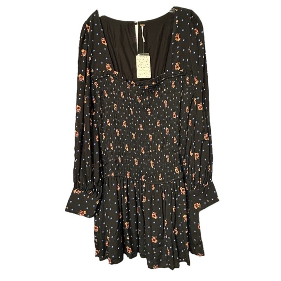 NWT Free People Two Faces floral dress - Picture 5 of 11